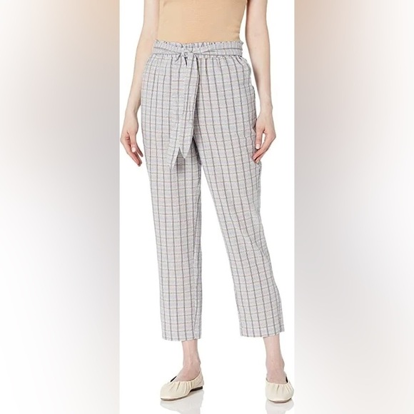 BCBGeneration plaid high waisted pants- Size Large - Picture 1 of 6